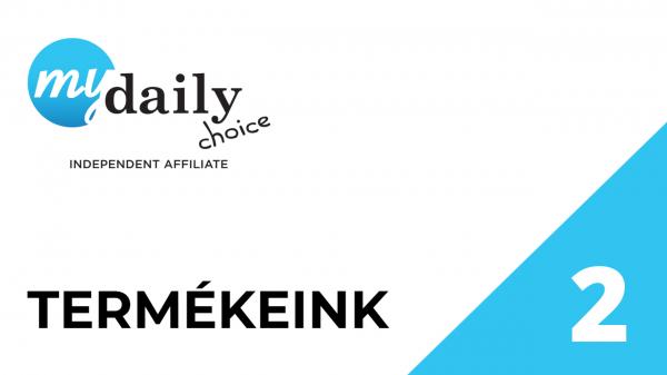 MyDailyChoice termékpalettája